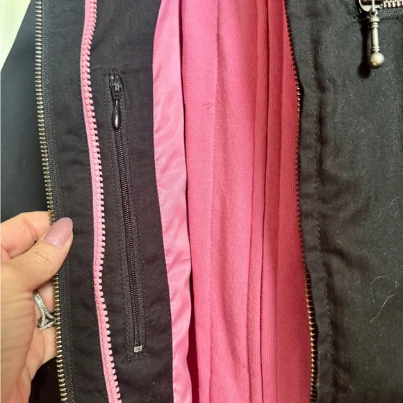 HARLEY DAVIDSON WOMEN'S PINK LABEL 3-IN-1 CASUAL JACKET WITH VEST - Picture 5 of 16